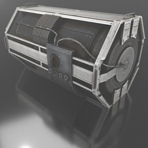 Futuristic Emergency Backup Generator preview image